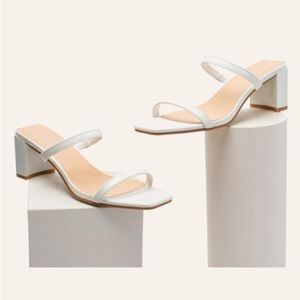 KATLIU block heel mules/sandal